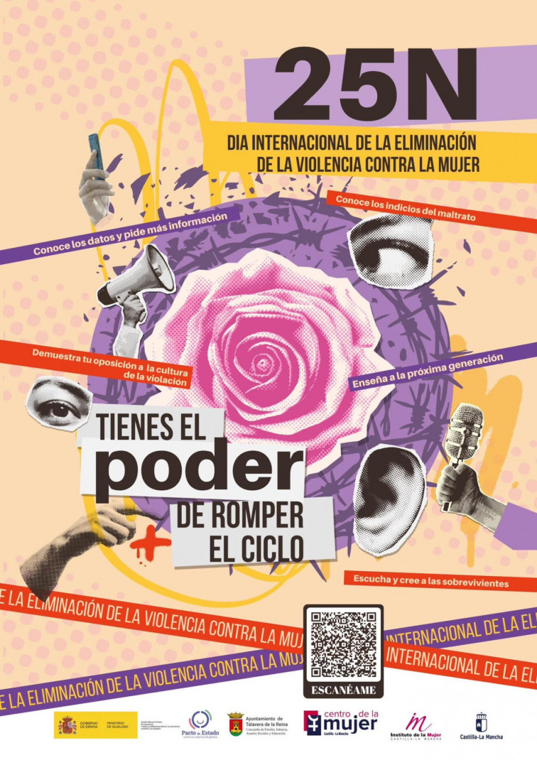 Talavera se suma al Día Internacional de la Eliminación de la Violencia contra las Mujeres con un acto en el Centro Cultural ‘El Salvador’