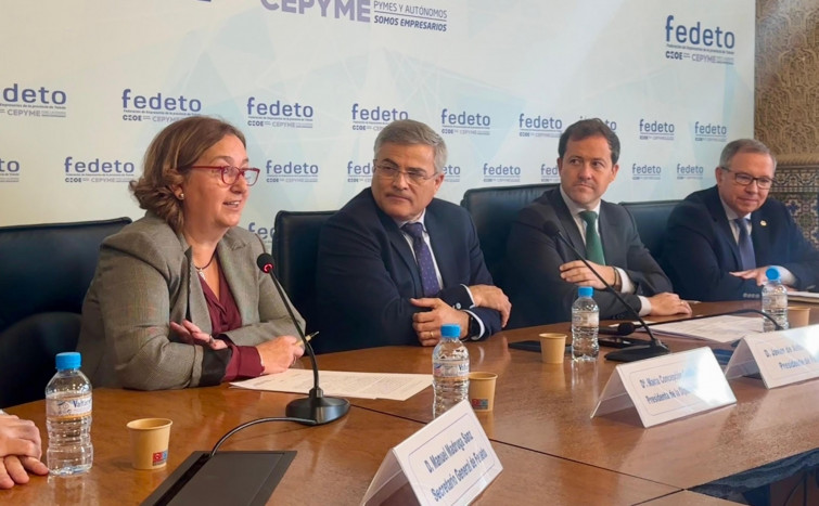 La Diputación, FEDETO, el Ayuntamiento y la Asociación Comercio Toledo colaboran para potenciar el consumo durante la campaña de Navidad