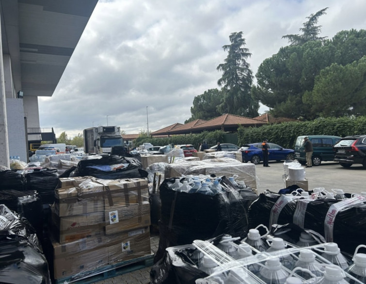 Talavera envía más de 300 toneladas de alimentos a los afectados de la DANA en Valencia y Letur