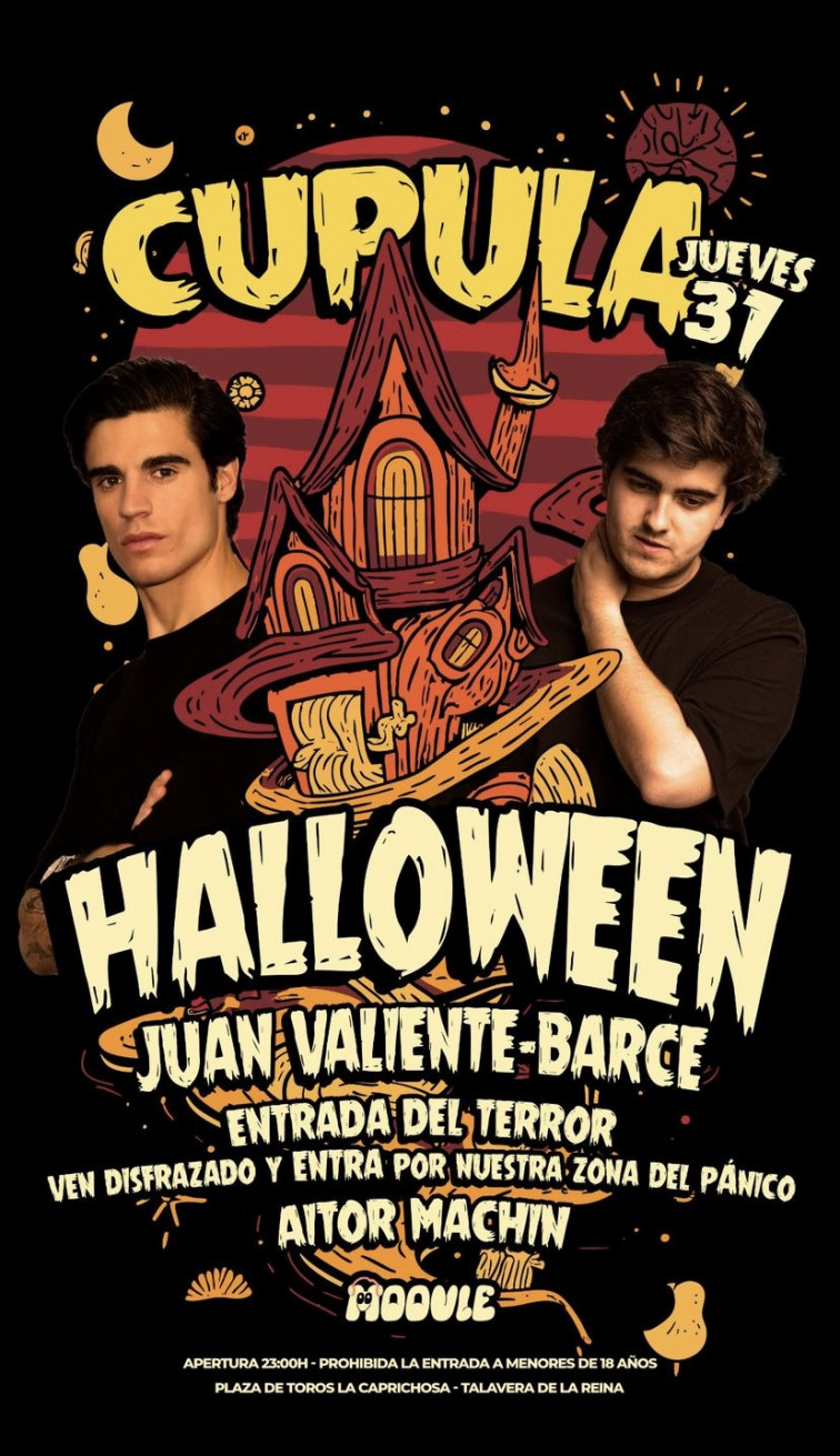 ¡Vive la noche de Halloween más terrorífica en La Cúpula!