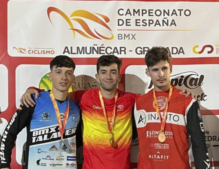 Angel Batres consigue la Plata en el Campeonato de España de BMX 2024