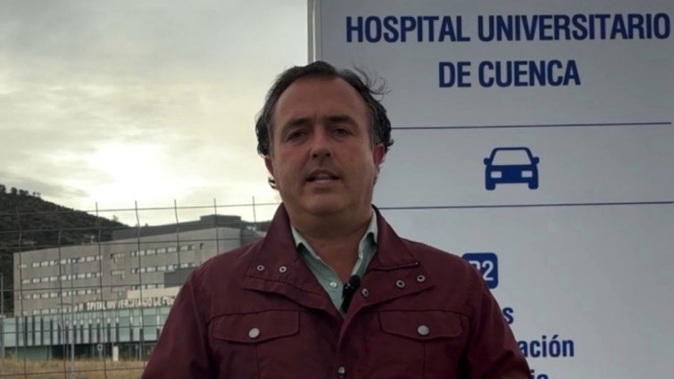 David Moreno denuncia el retraso y las deficiencias en las obras del Hospital de Cuenca