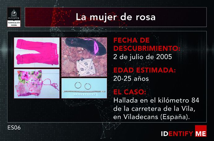 Llamamiento internacional para descubrir la identidad de 46 mujeres fallecidas