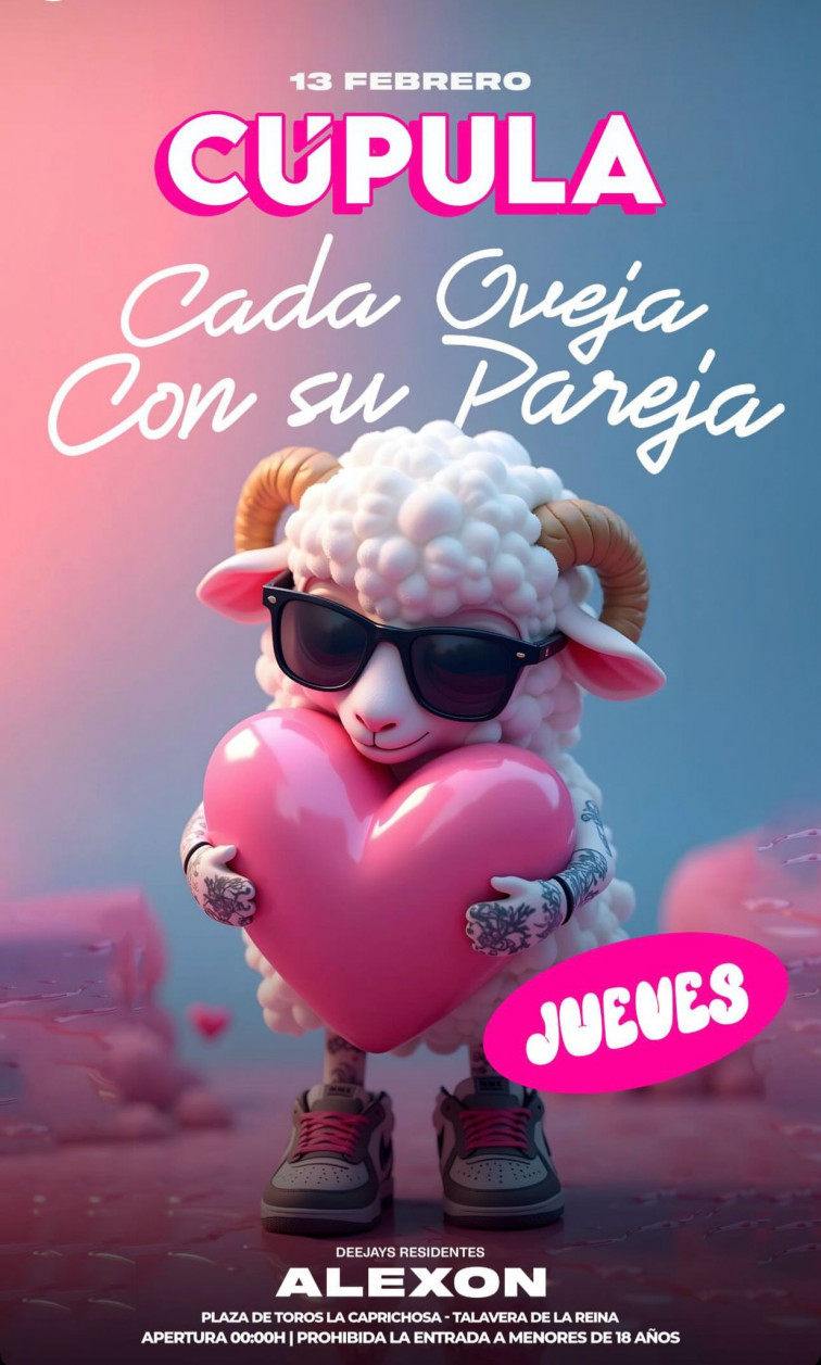 La Cúpula de Talavera celebra San Valentín con una fiesta llena de diversión y mucha música