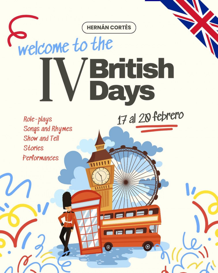El CEIP Hernán Cortes celebra la cuarta edición de ‘British Days’