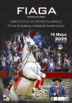 Ya a la venta las entradas para el espectáculo ecuestre-flamenco de FIAGA 2025