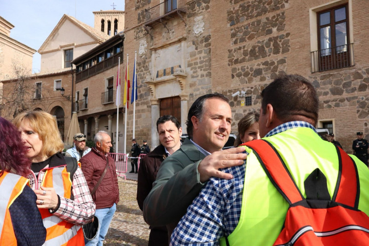 VOX CLM se une a la protesta de los agricultores en Toledo y exige la dimisión del consejero de Agricultura