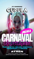 La Cúpula celebra el Carnaval con mucha música y diversión