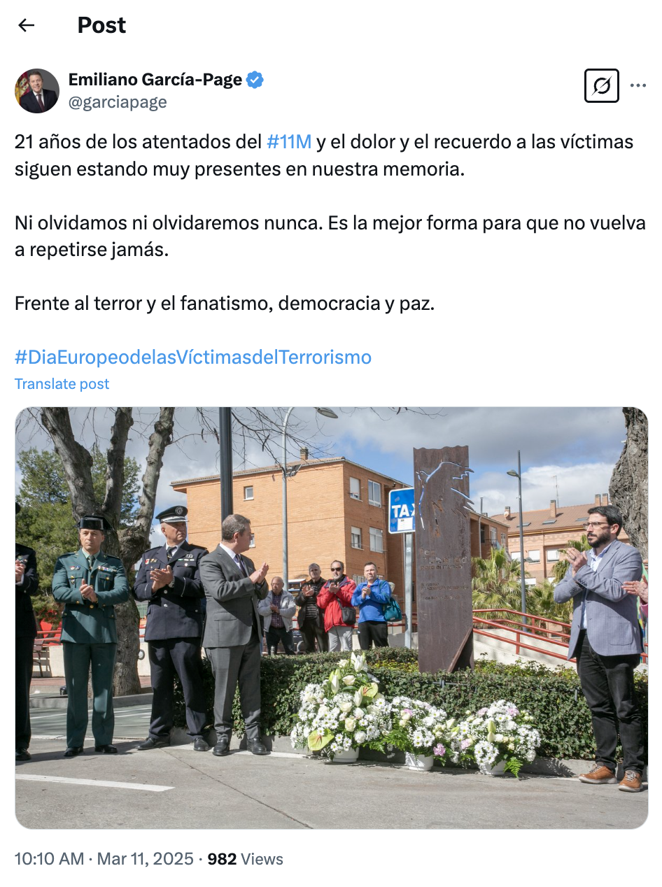 Post X Emiliano García Page