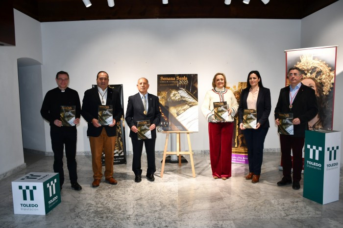 Toledo presenta el cartel 2025 de la Semana Santa de Corral de Almaguer, declarada Fiesta de Interés Turístico Regional