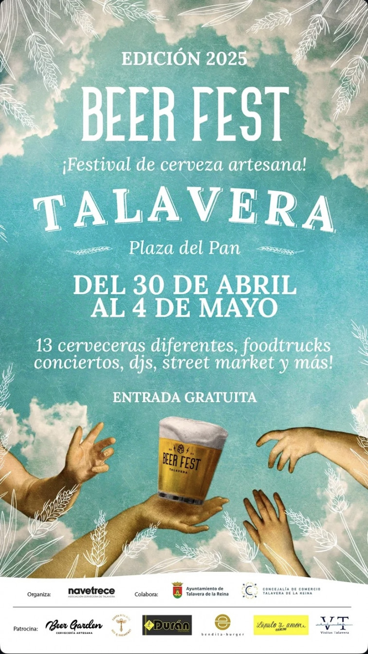 Beer Fest vuelve a Talavera del 30 de abril al 4 de mayo