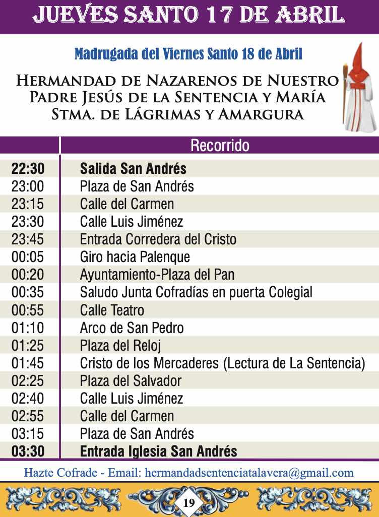 Jueves santo 2