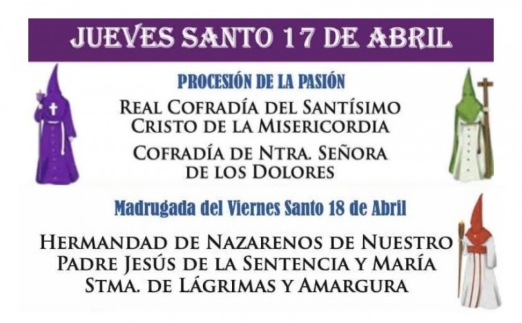 Jueves Santo: ¿Qué procesiones hay hoy en Talavera?