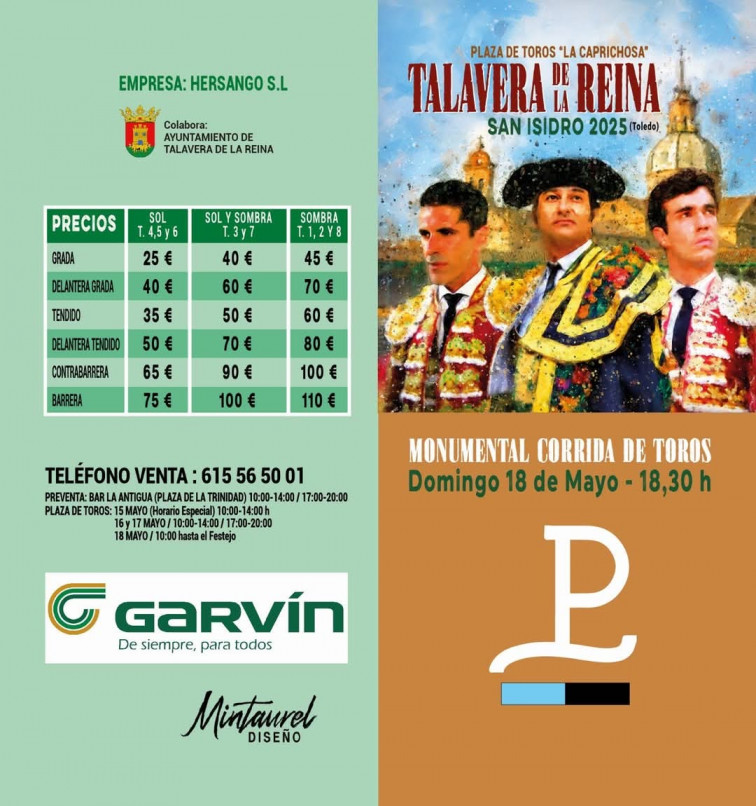 Morante de la Puebla, Alejandro Talavante y Tomás Rufo torearan en San Isidro