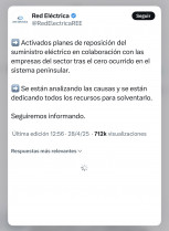 Apagón en España