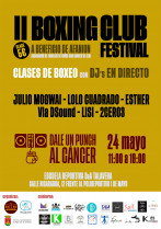 La II edición del Boxing Club Festival destinara todos los fondos a AFANION