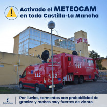 Castilla-La Mancha activa el METEOCAM en toda la región