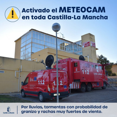 Castilla-La Mancha activa el METEOCAM en toda la región