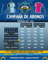 A la venta los abonos del FS Talavera para la temporada 2025/26
