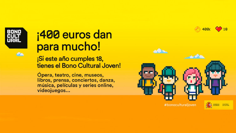 Los jóvenes nacidos en 2007 ya pueden solicitar el Bono Cultural