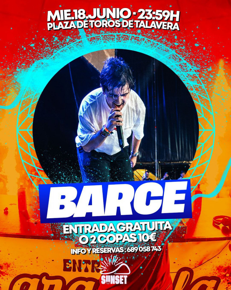 Sunset Talavera contará con Barce y Chimbala: música, botellón libre y el mejor ambiente en Talavera