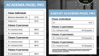 La Academia Pádel Pro Talavera abre inscripciones para la temporada 2025-2026
